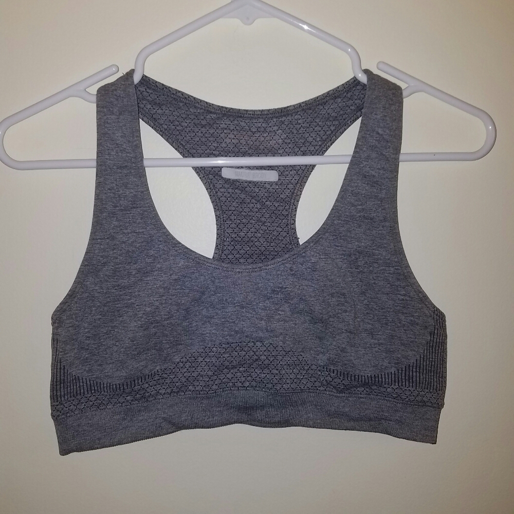 Soft Grey Sports Bra